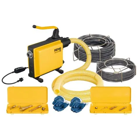 Billigare REMS Cobra 16 + 22 Set Rörrensningsmaskin